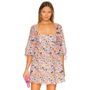 Revole Amanda Uprichard Darling Floral Dress Revolve M New